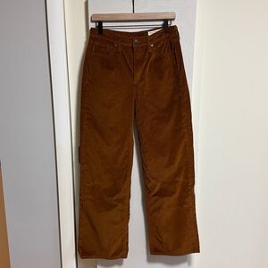 rag & bone Rich Brown Wide Leg Pants